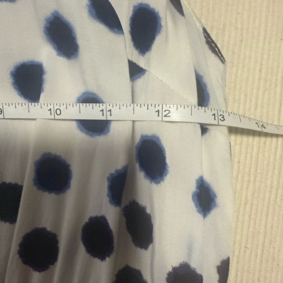 Old Navy Blue and White Spaghetti Strap Sundress Small - Picture 4 of 8